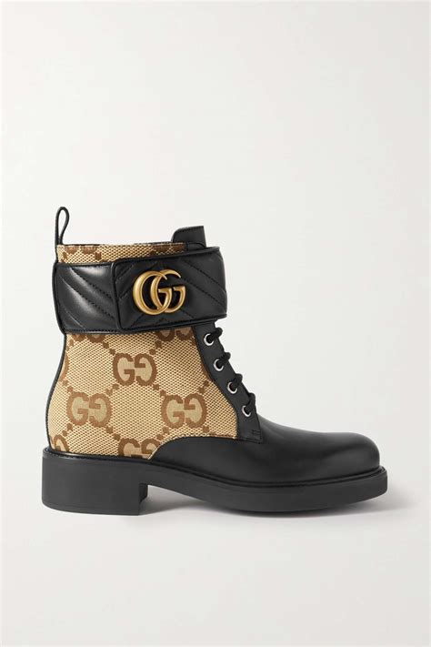 gucci boots winter|GUCCI Marmont logo.